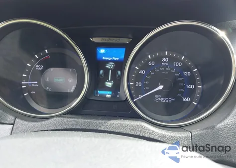 2012 Hyundai Sonata Hybrid z USA, uszkodzony, nr VIN KMHEC4A48CA026927